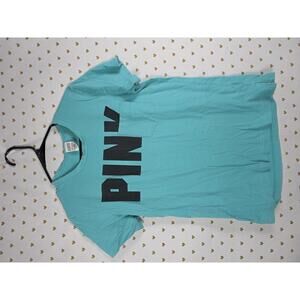 Victorias Secret PINK Logo pocket tee shirt short sleeve xs
